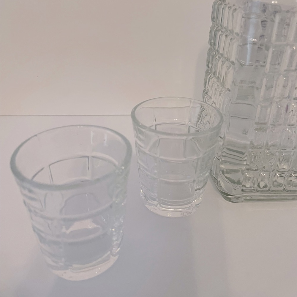 Decanter & shot glass set - Picture 4 of 6